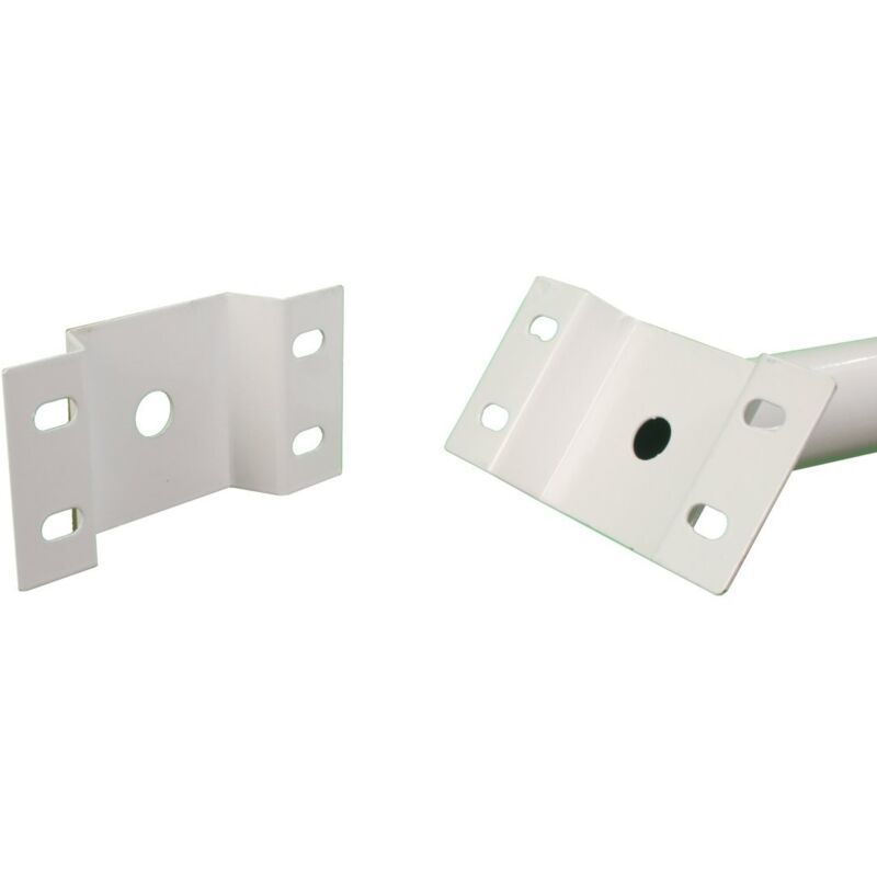 

Soporte para farola led pared y poste diámetro exterior tubo 47mm color blanco con tornillería - Jandei