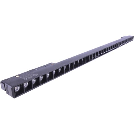 Jandei - Spot sur rail magnétique série Grill 36W 48V, lumière 4200K, CRI90, longueur 655mm Spots sur rail magnétique