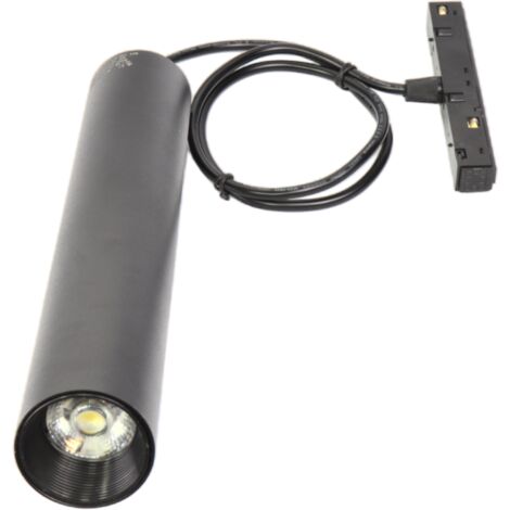 Jandei - Spot sur rail magnétique série suspendue, 10W 48V, lumière 4200K, Spots sur rail magnétique CRI 90