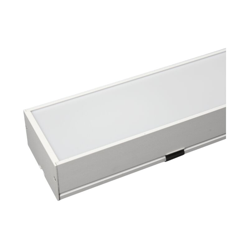 Image of Striscia lineare in alluminio 36W 1180x70mm Surface/Hang 4200k IP20 Frame led White Strip - Jandei