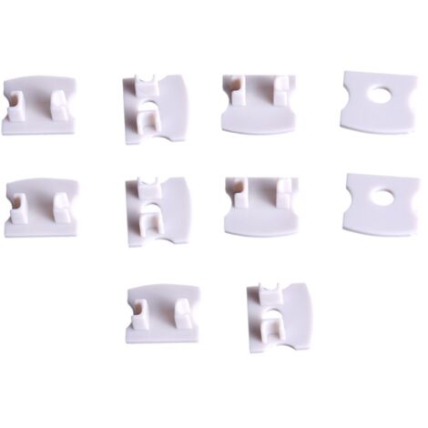 Jandei - Tapa final perfil aluminio 17 mm JND-70527 10 uds