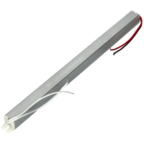 Jandei - Transformateur 220V-12V 5A 60W IP20 Transformateur Slim
