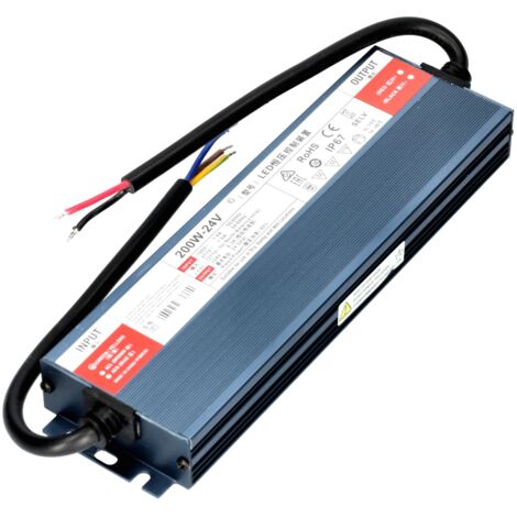 Jandei - Transformateur extérieur 24VDC 8.33A 200W Transformateur IP67