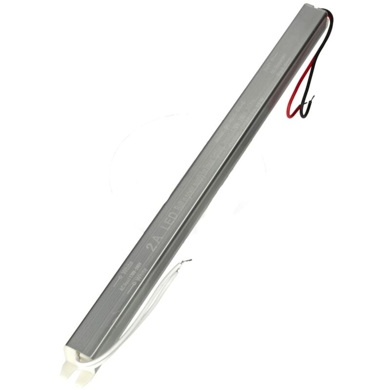 Transformateur slim Transformateur d'intérieur 24V 2A 48W IP20 - Jandei