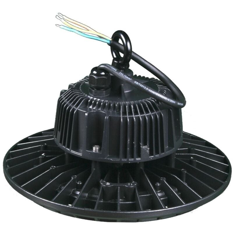 Ufo led High Bay 50W blanc 6000K PF0.95 entrepôt hangar atelier ufo High Bay 130 lm/w - Jandei