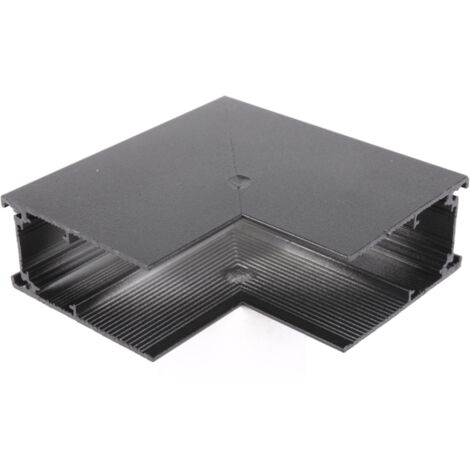 Jandei - Union verticale en forme de L pour rail magnétique à surface noire Accessoires pour rail magnétique