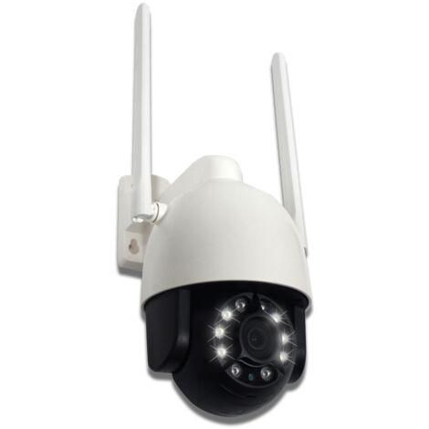 Jandei - Wi -fi Tuya Camera Smart App 1080p Exteriori 3,6 mm Rilevamento di video Sorveglianza App Tuya