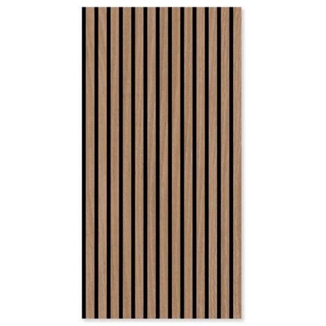 JANGAL Modular Wall Akustik 3D Paneele 1040 x 520 x 10 mm Davert Oak Echtholz Wandpaneele