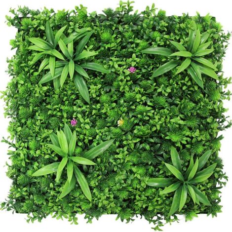 JANGAL Modular Wall Akustik 3D Paneele  520 x 520 mm Tropical Mixed Flora Kunst Pflanzwand Floral