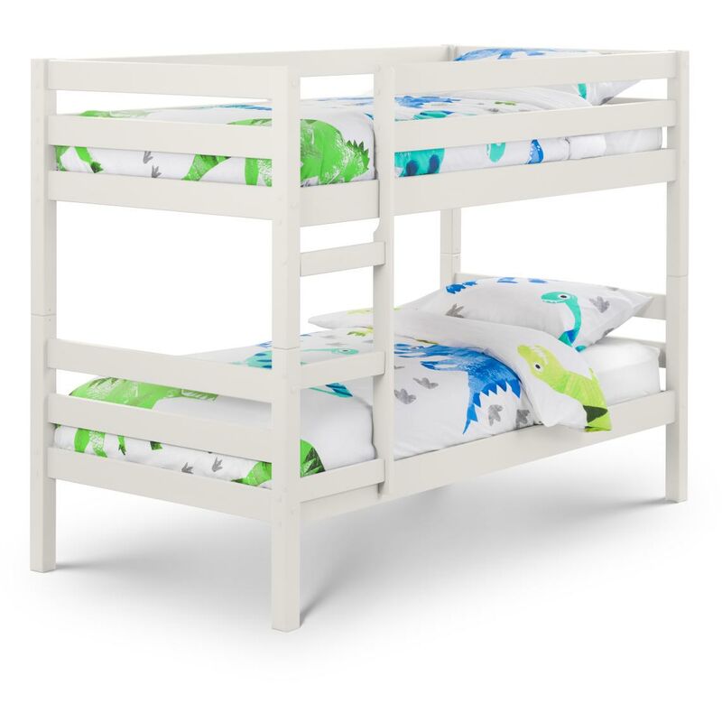 Janie Surf White Solid Pine Children'S Bunk Bed Frame 3ft Single 90 x 190