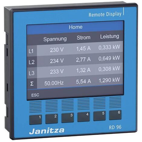 Janitza RD 96 für UMG 800 / UMG 801 Afficheur numérique W950493