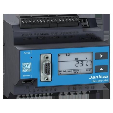 Janitza UMG 604-PRO 230V Spannungsqualitäts-Analysator