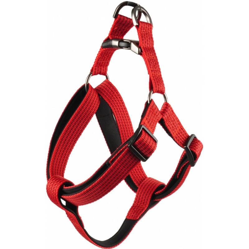 

Jannu arnés rojo. talla XS 20-35 cm 15 mm. para perro