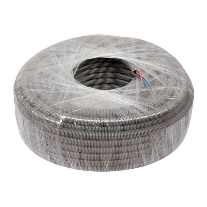 Gaine préfilée icta multi-conducteurs H07 vu - 3G1,5 mm² - Couronne de 50 m - Electraline