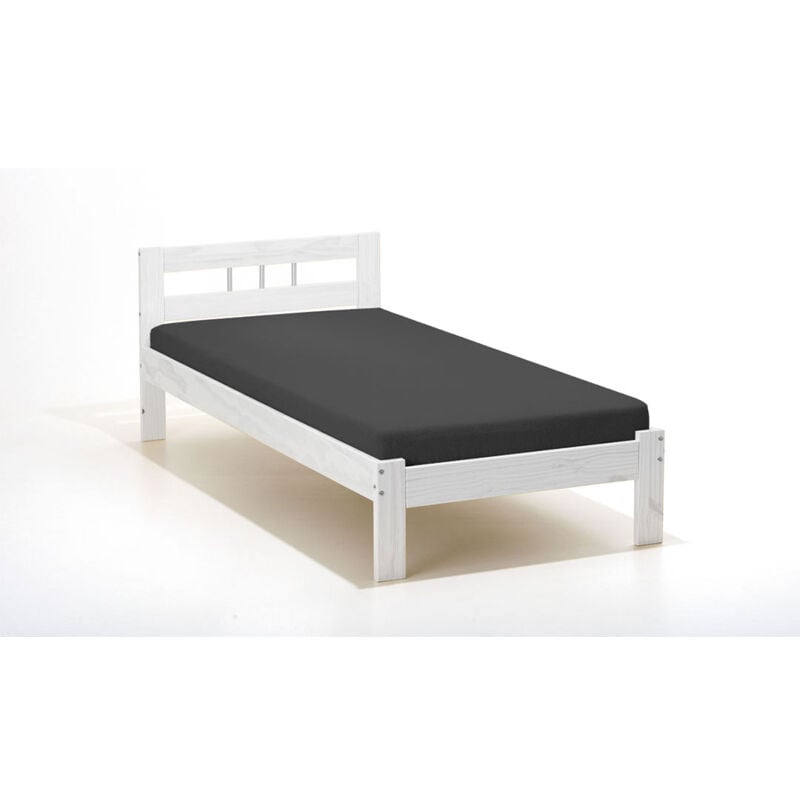 Fank Lit 90x200 cm,blanc.