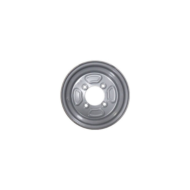 MAXTER  &ndash; Jante remorque 350x10 &ndash; 4 trous &ndash; Entraxe 115 mm &ndash; D&eacute;port 0 mm &ndash; Compatible moyeu 85 mm et goujons 12 mm - 4TR115