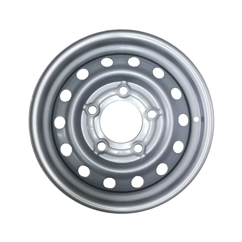 Jante Remorque 5J14 - 5 Trous 140 mm - Déport +20 mm - Pour pneus 155 à 185 x 14 pouces