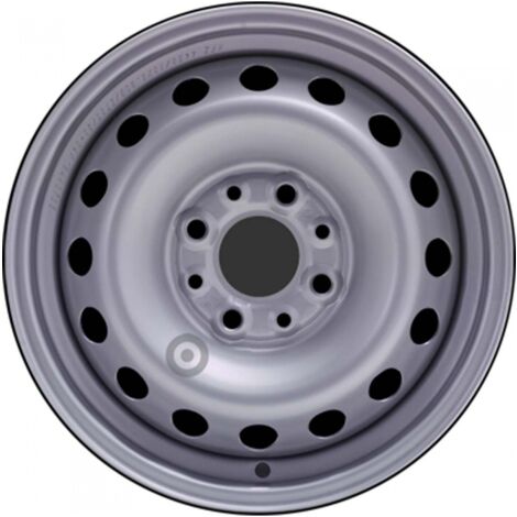 Jante tôle 13 pouces - 4 Trous - 5x13 4x98 ET35 AL58 argent