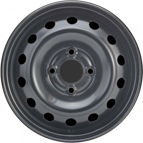 Jante tôle 14 pouces - 4 Trous - 5,5x14 4x108 ET34 AL65 noir