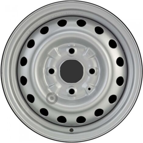 Jante tôle 14 pouces - 4 Trous - 5,5x14 4x114,3 ET45 AL66 argent