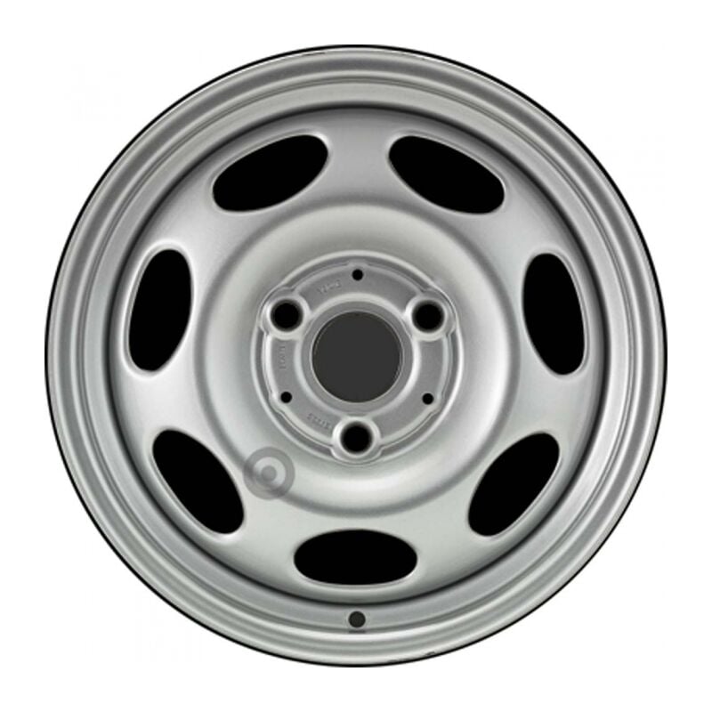 Jante tôle 15 pouces - 3 Trous - 4,5x15 3x112 ET23,5 AL57 argent