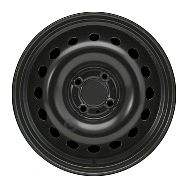 Alcar - Jante tôle 15 pouces - 4 Trous - 6x15 4x100 ET50 AL60 noir