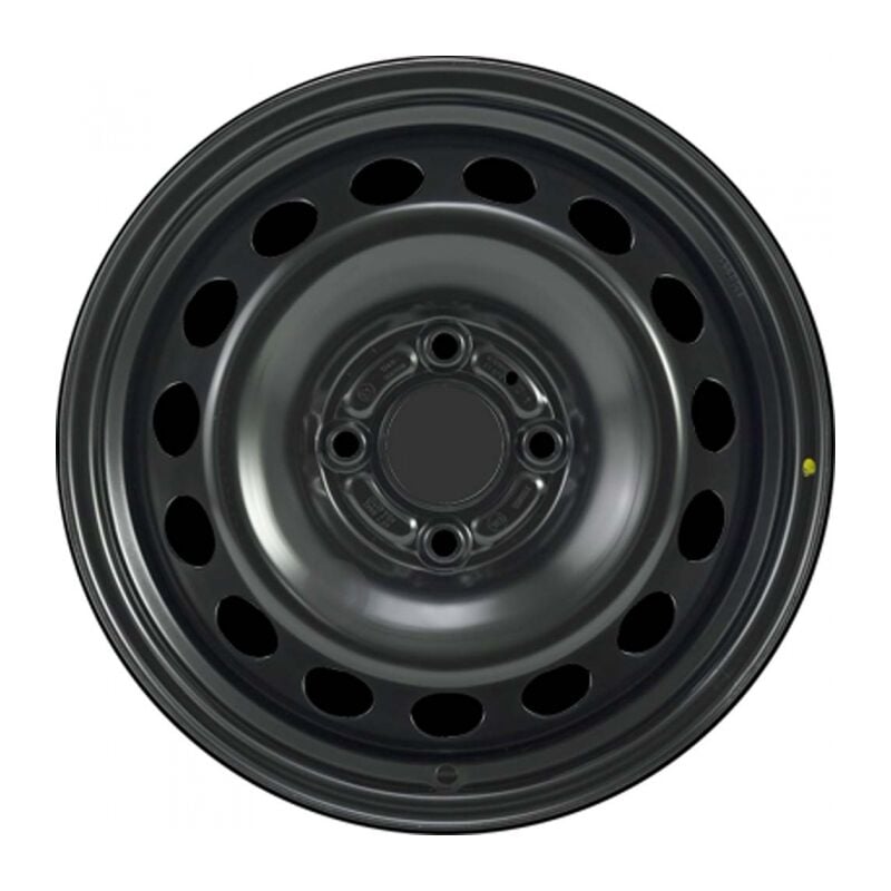 Jante tôle 15 pouces - 4 Trous - 6x15 4x107,95 ET37,5 AL63,35 noir