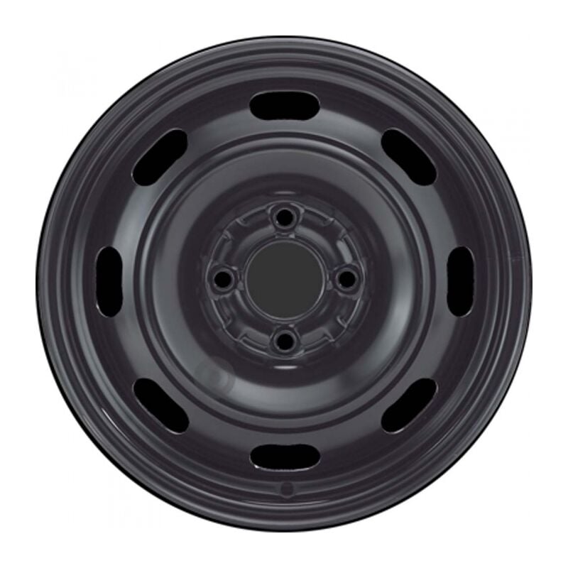 Alcar - Jante tôle 15 pouces - 4 Trous - 6x15 4x108 ET27 AL65 noir