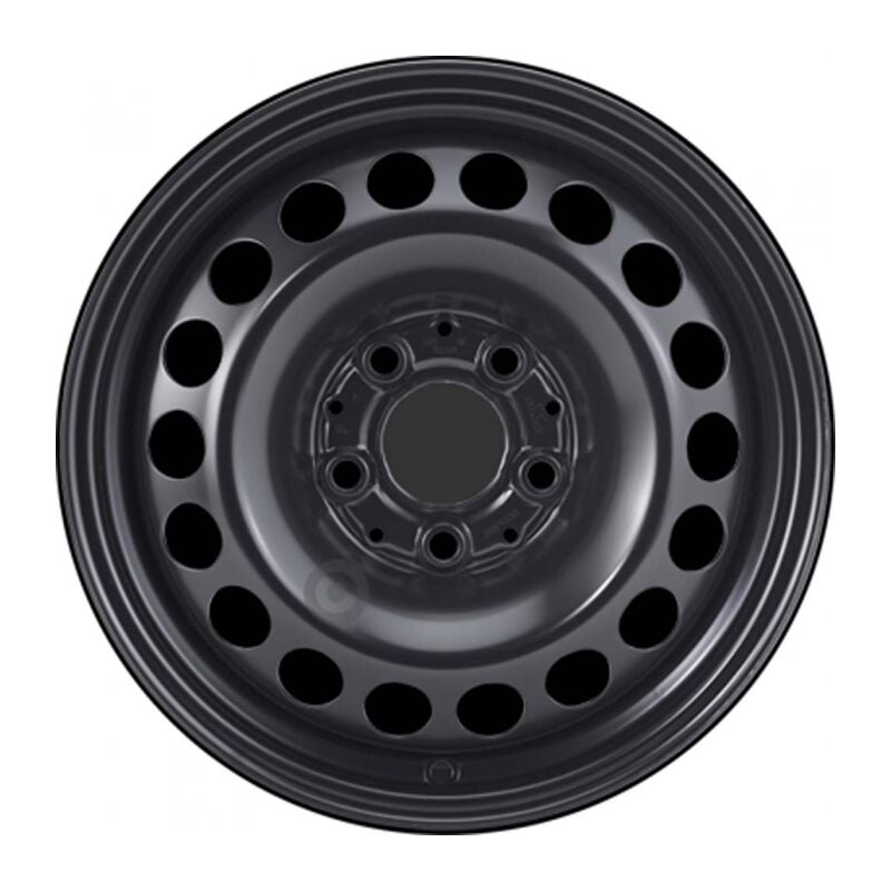 Jante tôle 15 pouces - 5 Trous - 6,5x15 5x112 ET47 AL66,5 noir