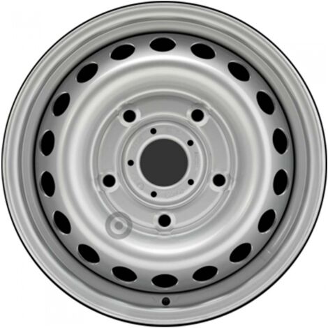 Jante tôle 15 pouces - 5 Trous - 6,5x15 5x160 ET60 AL65 argent