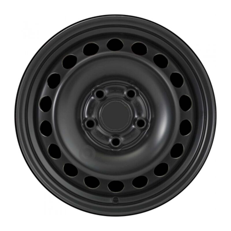 Alcar - Jante tôle 15 pouces - 5 Trous - 6x15 5x112 ET47 AL57 noir