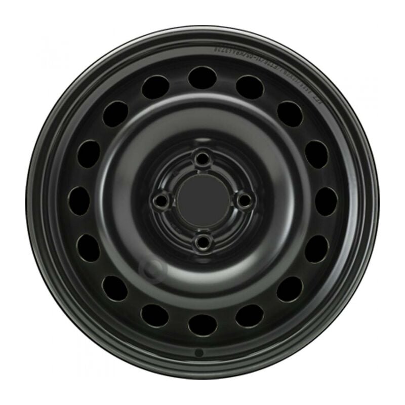 Jante tôle 16 pouces - 4 Trous - 6,5x16 4x108 ET26 AL65 noir