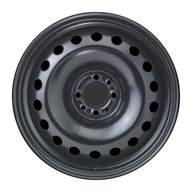 Alcar - Jante tôle 16 pouces - 4 Trous - 7x16 4x98 ET39 AL58 noir