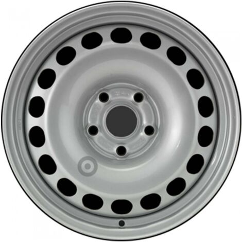 Jante tôle 16 pouces - 5 Trous - 6,5x16 5x112 ET33 AL57,09 argent
