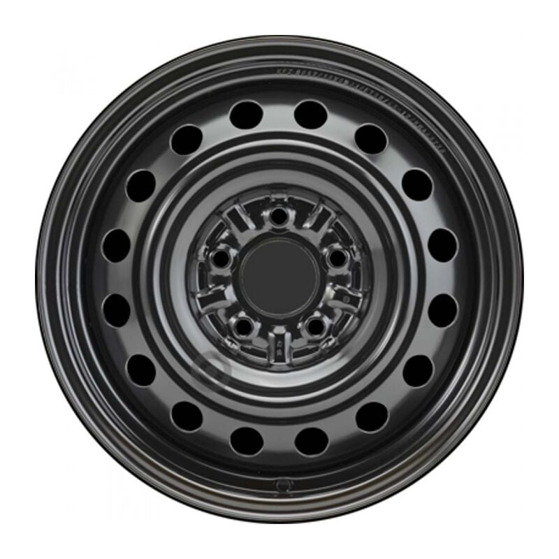 Jante tôle 16 pouces - 5 Trous - 6,5x16 5x114,3 ET38 AL67 noir