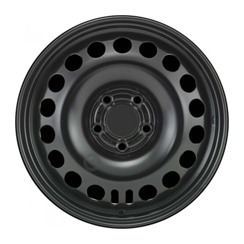Alcar - Jante tôle 16 pouces - 5 Trous - 6,5x16 5x115 ET41 AL70,27 noir