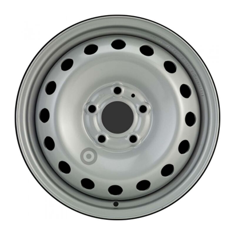 Jante tôle 16 pouces - 5 Trous - 6x16 5x118 ET50 AL71 argent