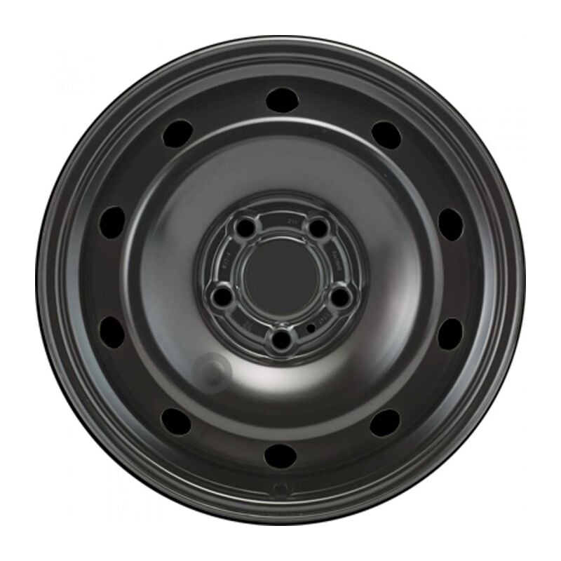 Jante tôle 16 pouces - 5 Trous - 7x16 5x114,3 ET47 AL66 noir