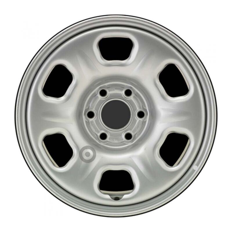 Jante tôle 16 pouces - 6 Trous - 7x16 6x114,3 ET30 AL66 argent