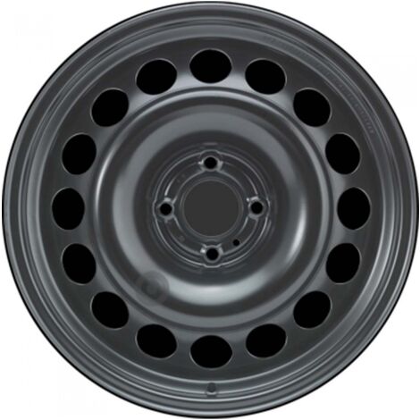 Jante tôle 17 pouces - 4 Trous - 7,5x17  4x108  ET29  AL65  noir