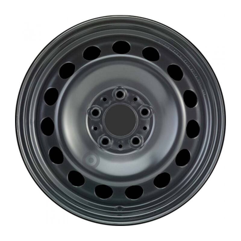 Jante tôle 17 pouces - 5 Trous - 7,5x17 5x120 ET34 AL72,5 noir