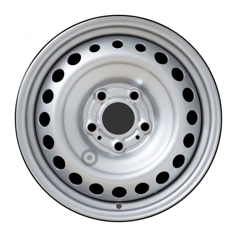Jante tôle 17 pouces - 6 Trous - 6,5x17 6x139,7 ET48 AL92,2 argent
