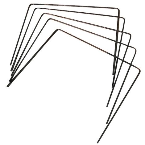 JANY FRANCE Agrafes de fixation métal - Lot de 20 - 20 x 20 x 20 cm - Fabrication Française - Sans plastique