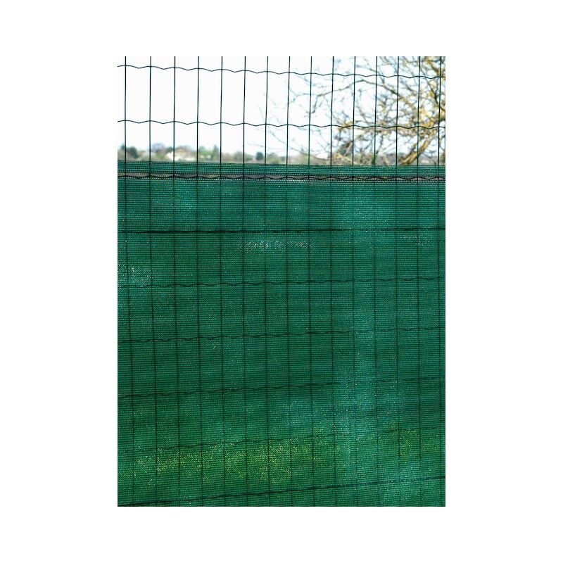 Brise vue - 130gr/m² - 1X5M - Vert - Jany France