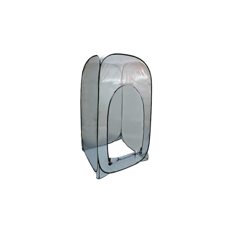 Facil-Serre - mini serre haute - L.100xP.100CMxH.185 cm - Housse en pvc - Jany France