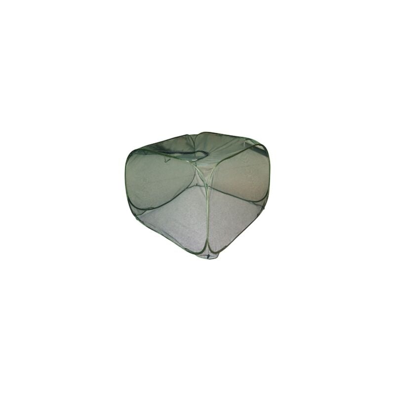 Facil'Serre - mini serre carrée - L.100xP.100xH.75 cm - Filet anti-insectes - Jany France