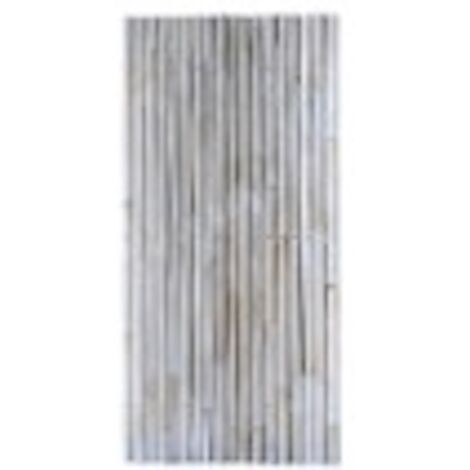JANY FRANCE Panneau bambou blanchi – Lattes verticales – 90 x 180 cm – Occultant – Finition claire