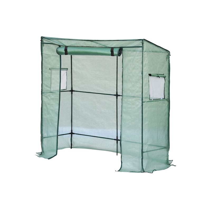 Serre souple à tomates + housse pe 140 gr/m² - L.198 x P.78 x H.200 cm - Made in France - Jany France