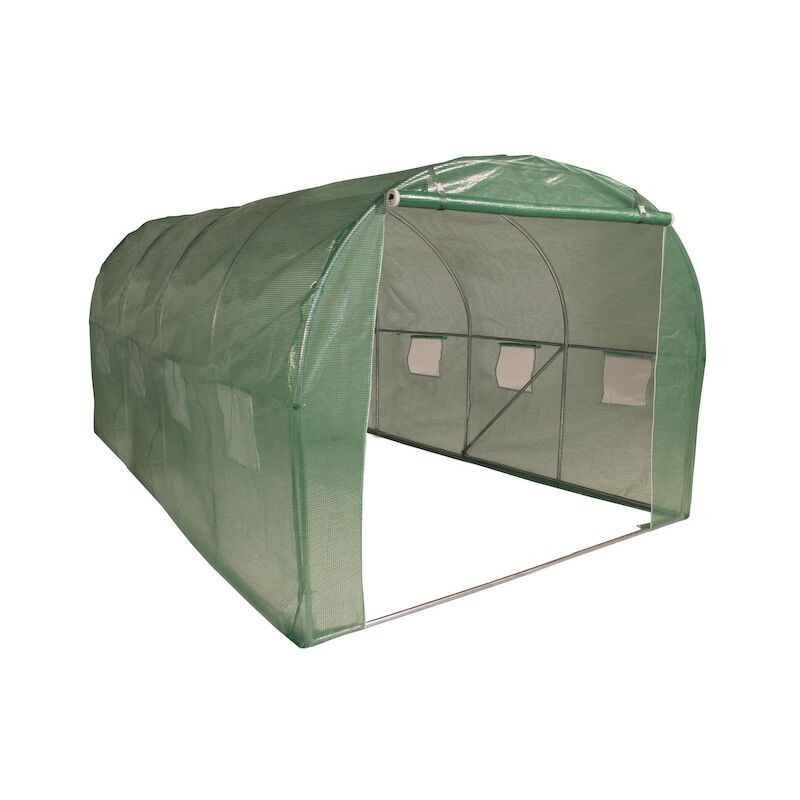 Serre tunnel - 12 m² l. 300 x p. 400 x h. 200 cm - Jany France