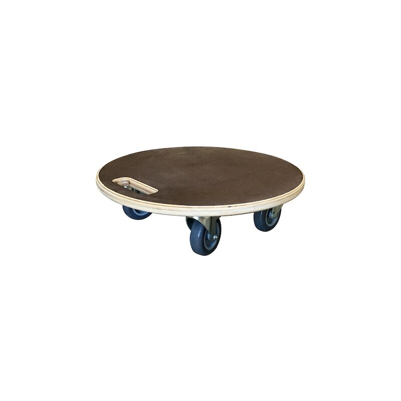Support de pots - à roulette - anti-dérapant avec poignet - diamètre 40 cm - Jany France